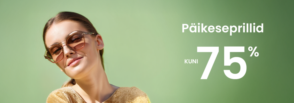 Suur suvine allahindlus päikeseprillidele