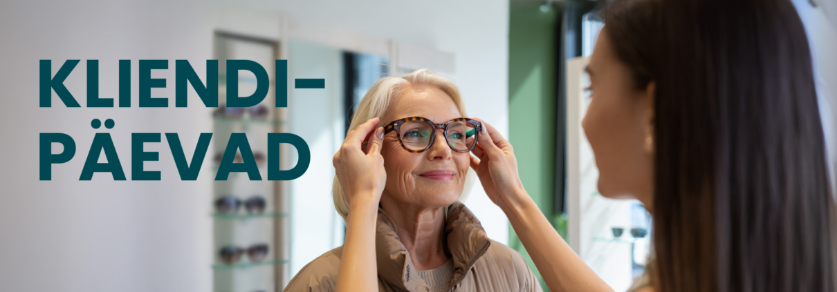 Pere Optika Kliendipäevad - prillid -30% soodsamalt